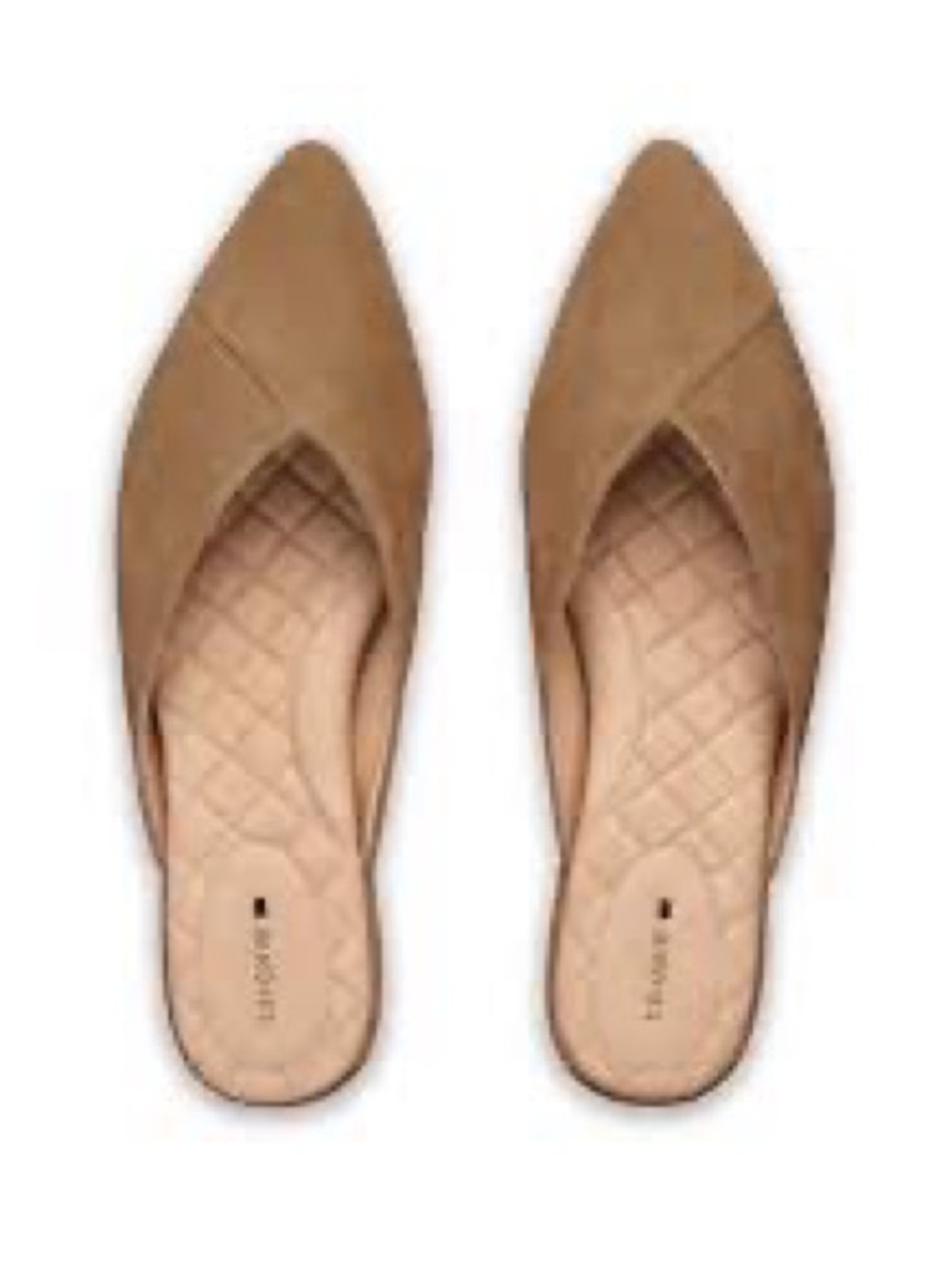 Birdies The Swan Mules in Golden Oak Suede Size 10.5